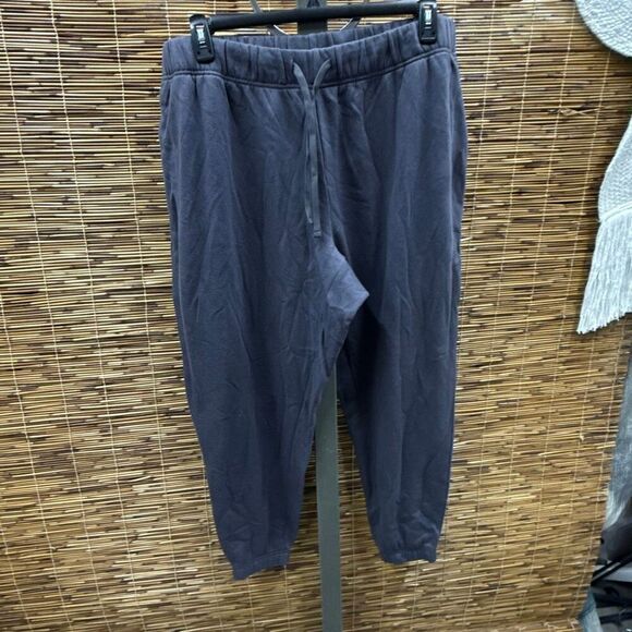 ID Ideology Plus Size Solid Fleece Jogger Pants, Created for Macy's - Deep Charc - Picture 2 of 3